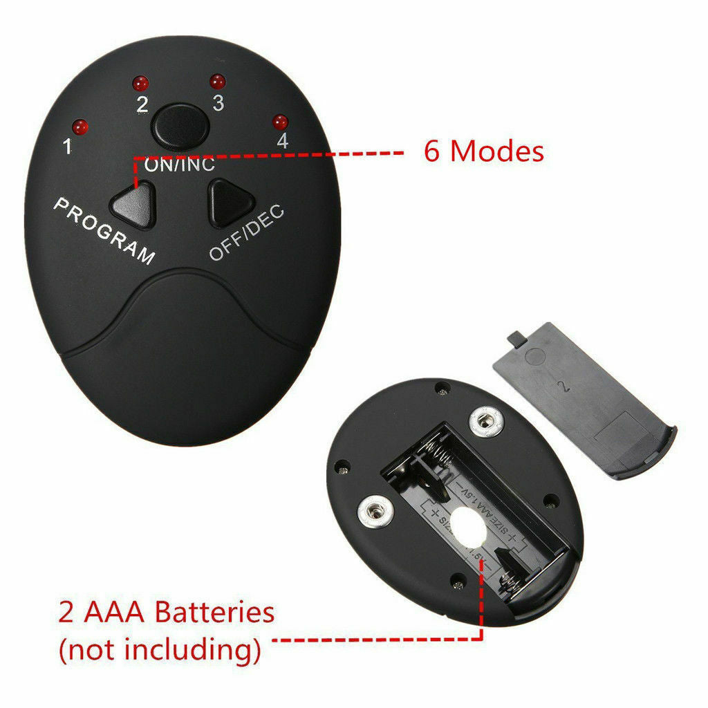 Elettrostimolatore Addominali – Tonificatore Muscolare Elettrico per Addome, Braccia e Glutei