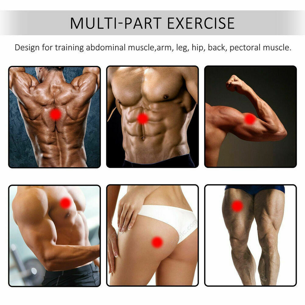 Elettrostimolatore Addominali – Tonificatore Muscolare Elettrico per Addome, Braccia e Glutei